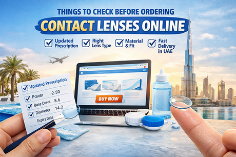 Things to Check Before Ordering Contact Lenses Online