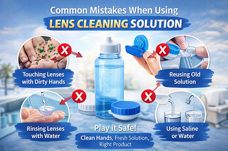 Common Mistakes When Using Lens Cleaning Solution