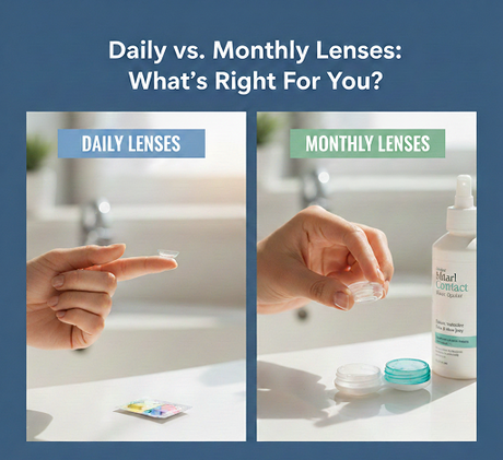 Daily Contact Lenses vs Monthly Lenses: What’s Better for You