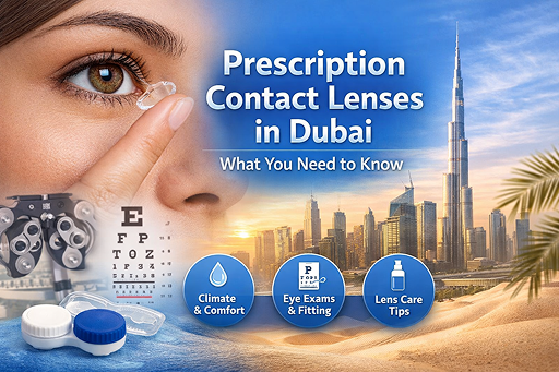 Prescription Contact Lenses in Dubai, What You Need to Know