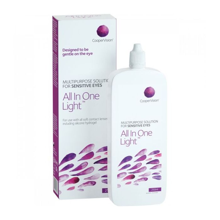 CooperVision All in One Light Contact Lens Solution (250mL)