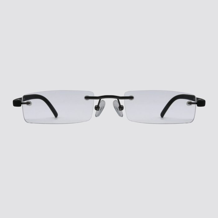 ED FRAME RIMLESS BLK A