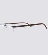 ED FRAME RIMLESS BRN B